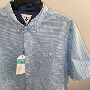 vissla short sleeve button down